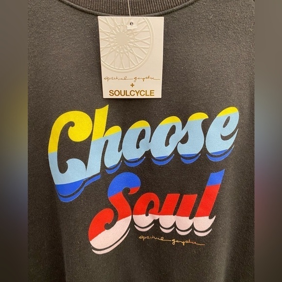 SoulCycle x Spiritual Gangster Old School Choose Soul Pullover L NWT - Picture 7 of 10